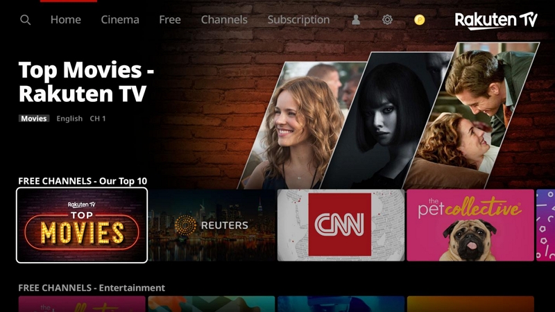Rakuten TV | kissasian alternatives