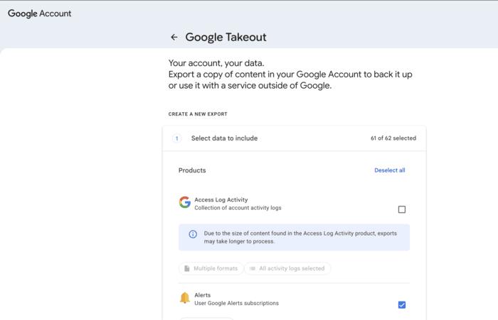 access Google Takeout | The Playlist Does Not Exist on YouTube