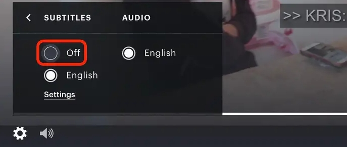 turn off CC Hulu web | hulu subtitles not working