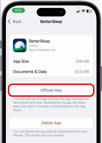tap Offload App | Paramount Plus Error Code 111