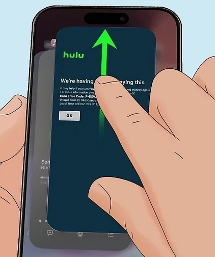 restart Hulu app | hulu subtitles not working