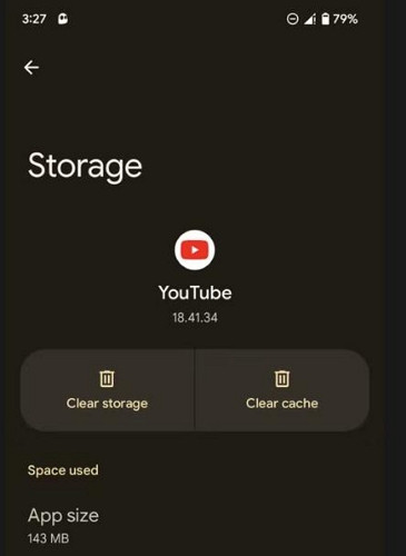 select Clear cache | The Playlist Does Not Exist on YouTube