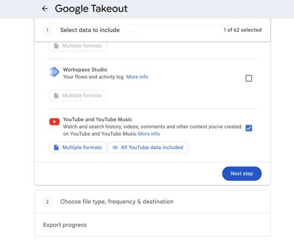 select YouTube and YouTube Music | The Playlist Does Not Exist on YouTube