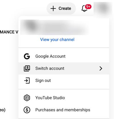 switch to another Google account | The Playlist Does Not Exist on YouTube
