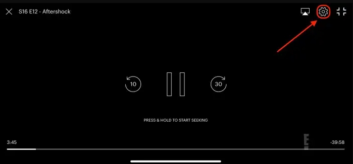 tap settings | hulu subtitles not working