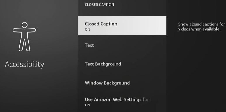 switch to Closed Caption | Turn on Subtitles on Paramount Plus