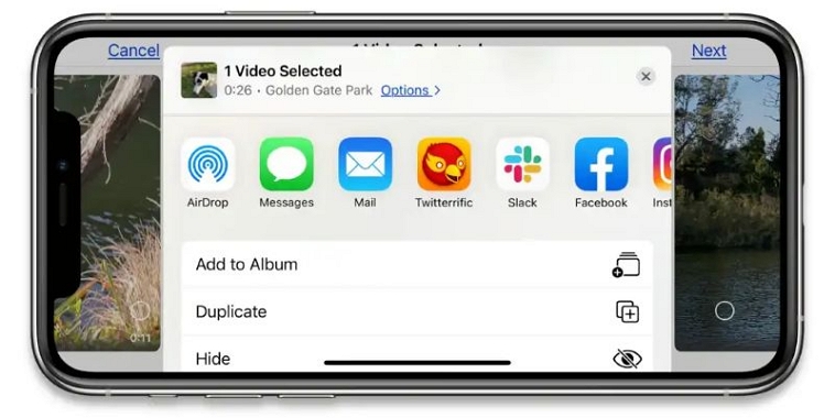 tap iPhone name | Why Are Videos Sent to Me Blurry on My iPhone
