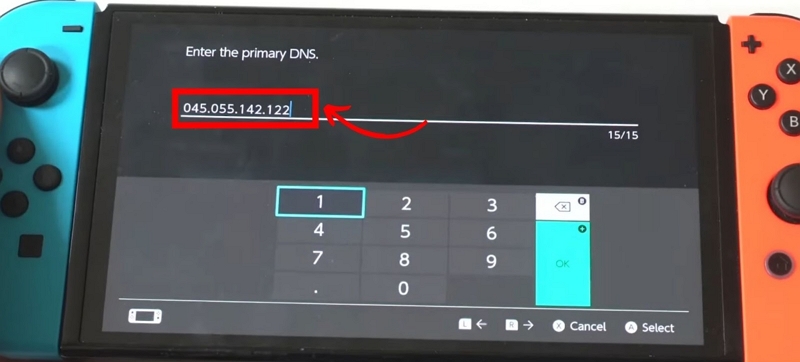 modify Primary DNS | can you watch hulu on nintendo switch