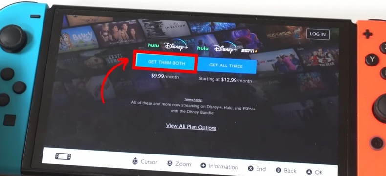 access Hulu in Disney+ | can you watch hulu on nintendo switch