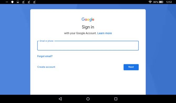 open Play Store | Watch YouTube on Fire Tablet